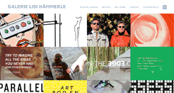 Desktop Screenshot of galerie-lisihaemmerle.at